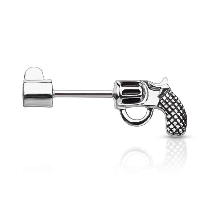 Nippelpiercing  Revolver in 3 Farben bestellbar