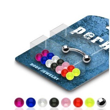 Augenbrauen Piercing Set