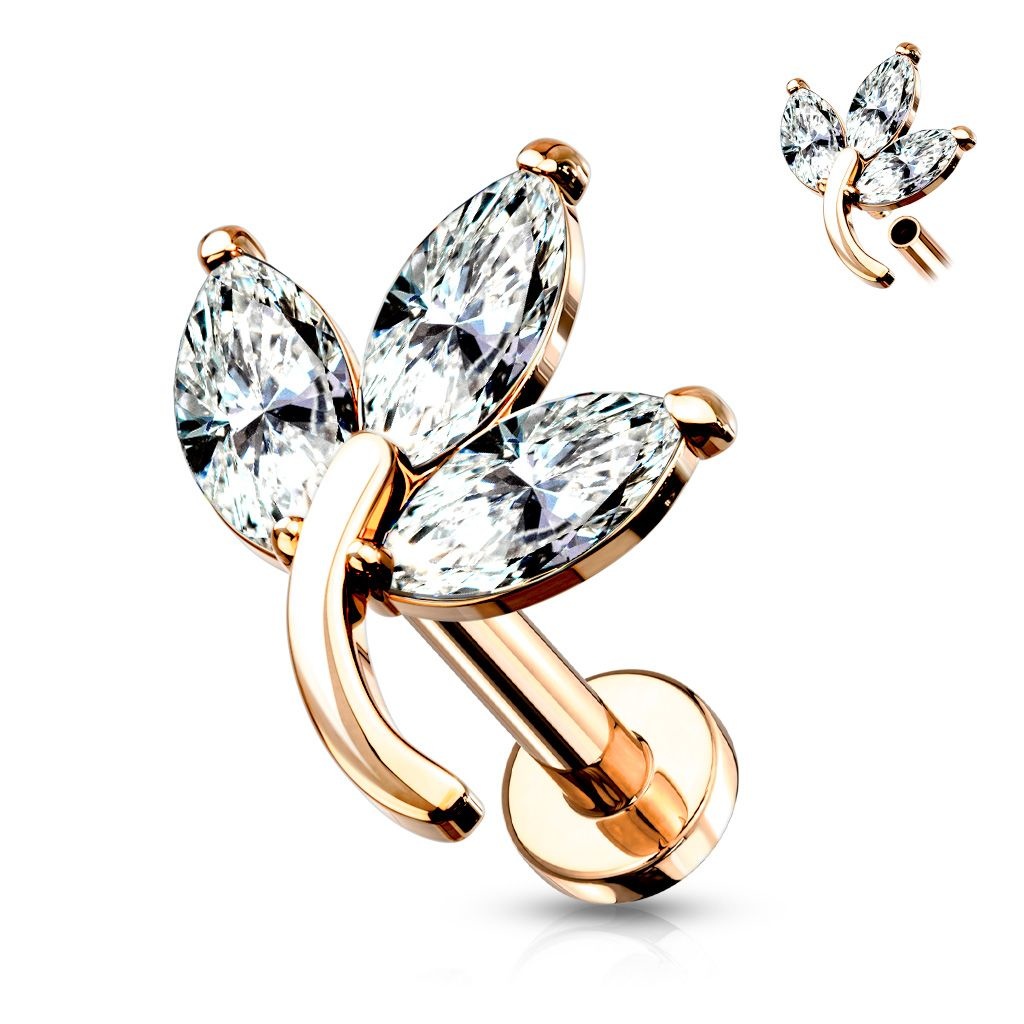 Helix & Tragus Piercing Blatt – Chirurgenstahl 316L
