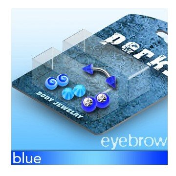 Augenbrauen Piercing Set
