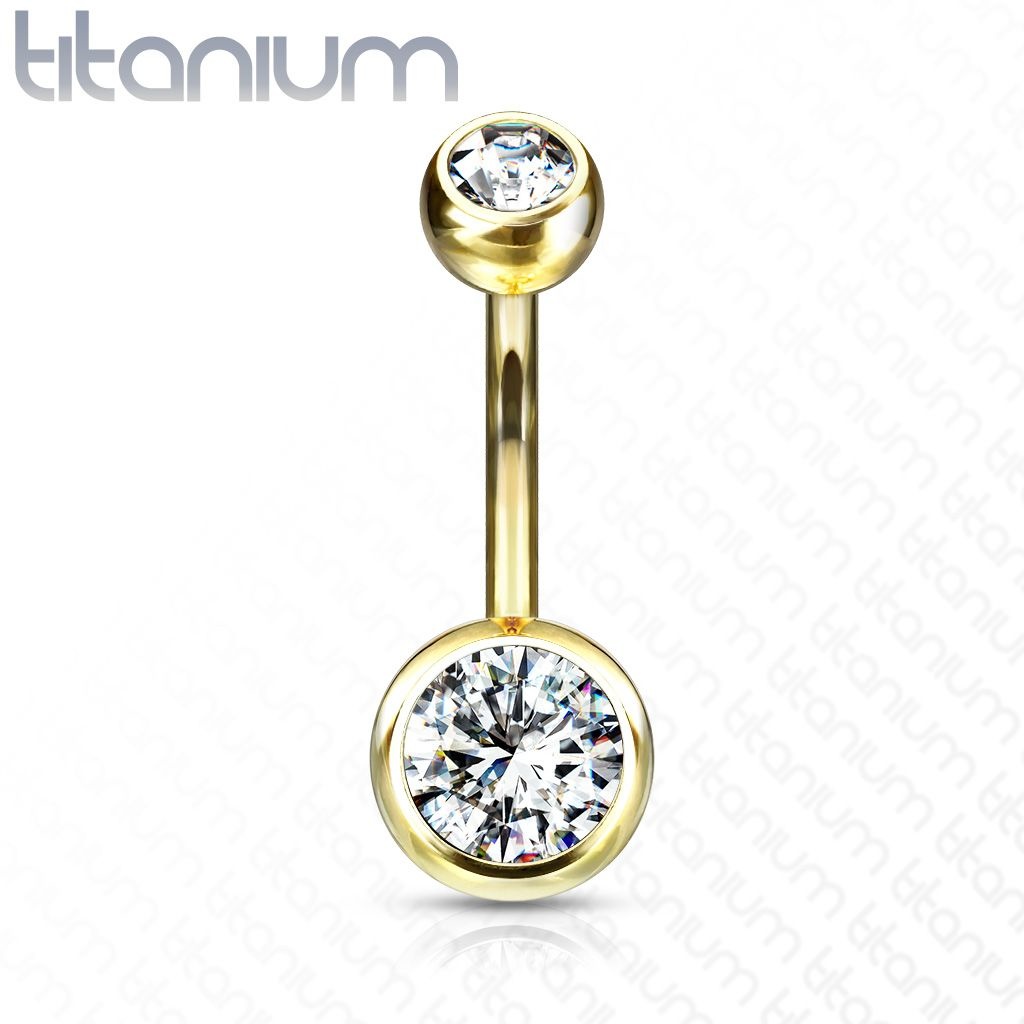 Bauchnabelpiercing Titan G23