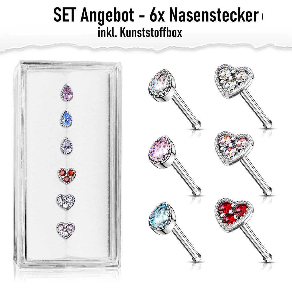 Nasenstecker Set Angebot
