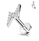 Labret Stecker Blitz – Innengewinde