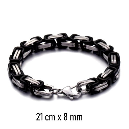 Edelstahl Armband Königskette