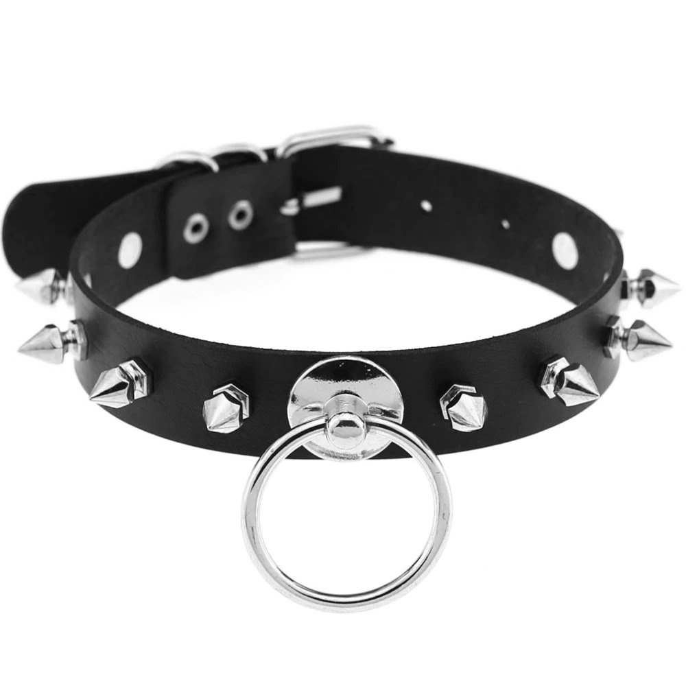 Choker Halsband mit Ring