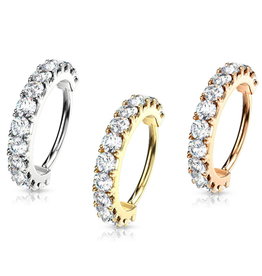 1,2 x 8 mm Ring für Helix & Tragus