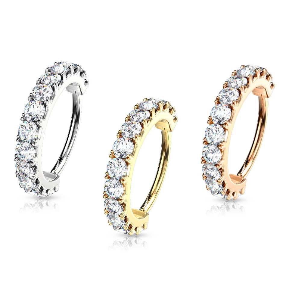 1,2 x 8 mm Ring für Helix & Tragus