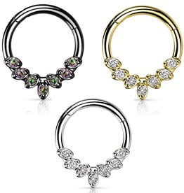 1,2 x 8 mm Clicker Ring