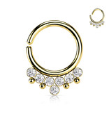 Tragus Schmuck Ring - 3 Farben wählbar