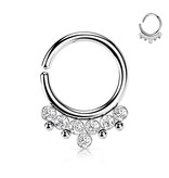 Tragus Schmuck Ring - 3 Farben wählbar