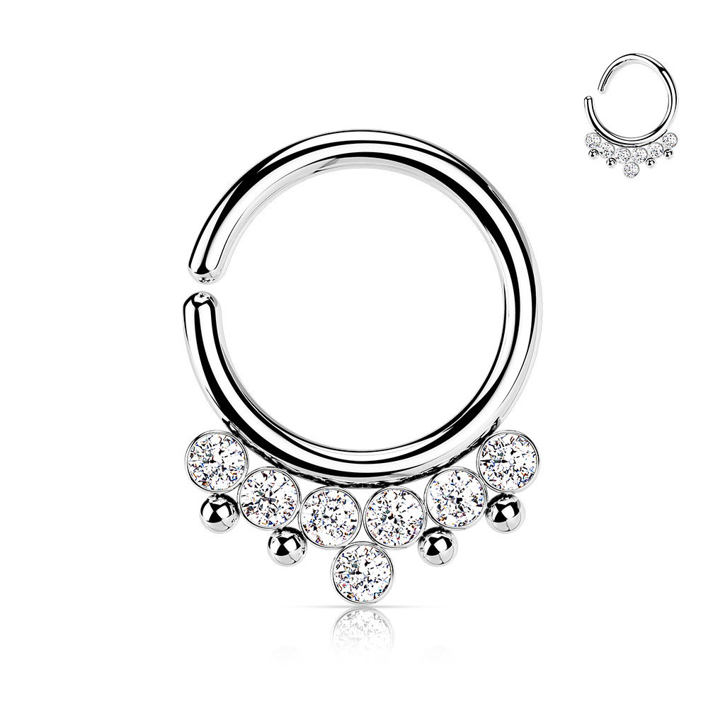 Tragus Schmuck Ring - 3 Farben wählbar