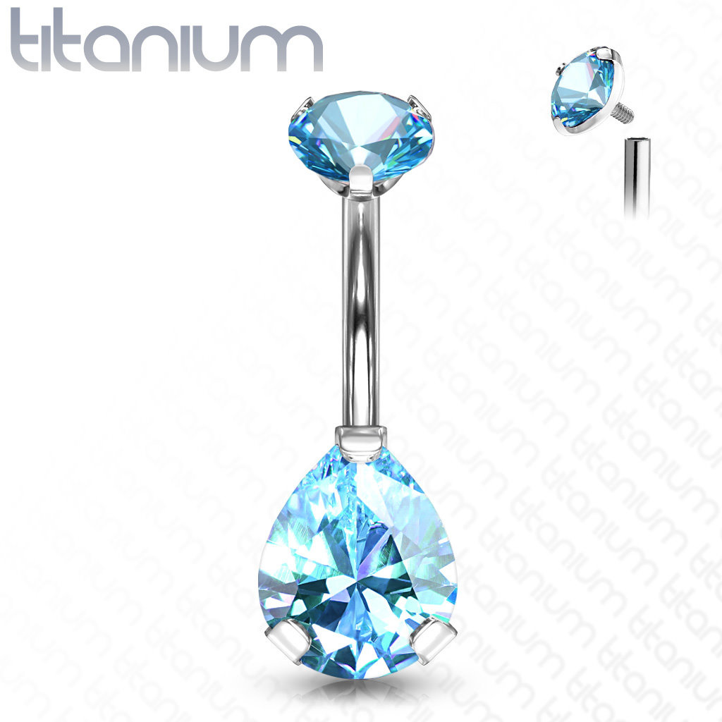 Bauchnabelpiercing Titan G23