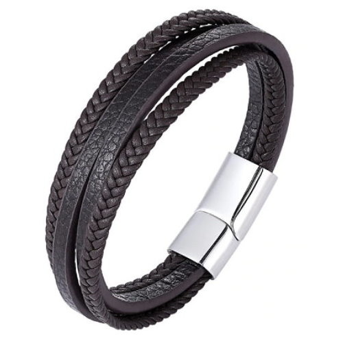 Braunes Lederarmband