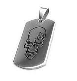 Dog Tag AnhängerTotenkopf