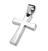 Einfaches Kreuz aus Edelstahl