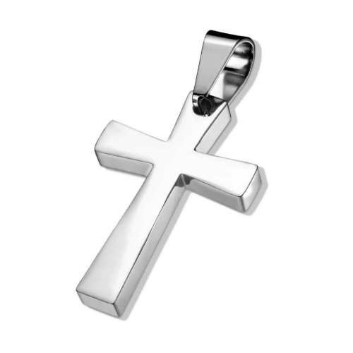 Einfaches Kreuz aus Edelstahl