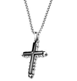 Edelstahl Anhänger Kreuz