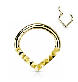 1,2 mm Septum Clicker Gold