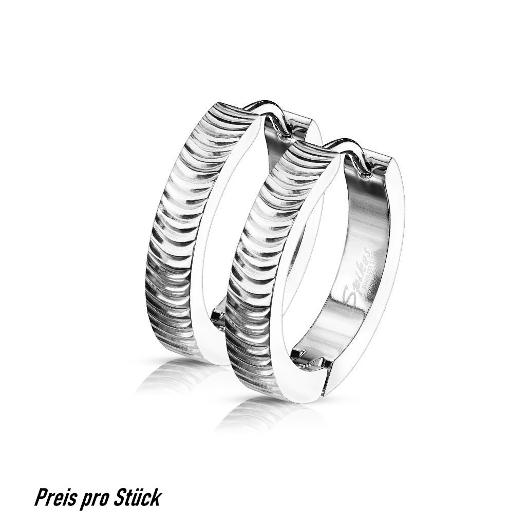 20mm Damen  Creolen aus Edelstahl