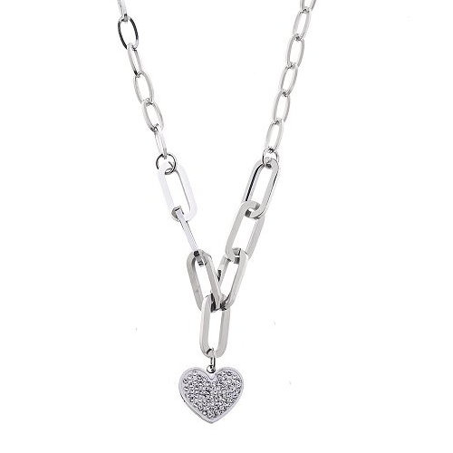 Damen Edelstahl Collier