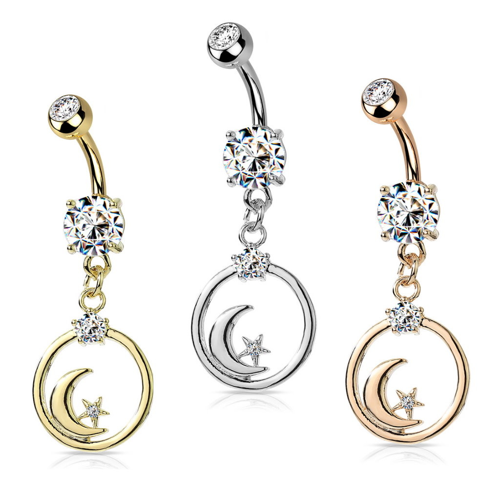Bauchnabelpiercing Mond