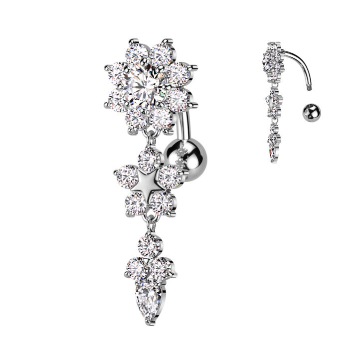 Bauchnabelpiercing Reverse