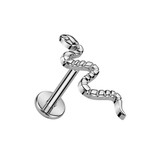 Titan Labret Stecker Schlange – Innengewinde