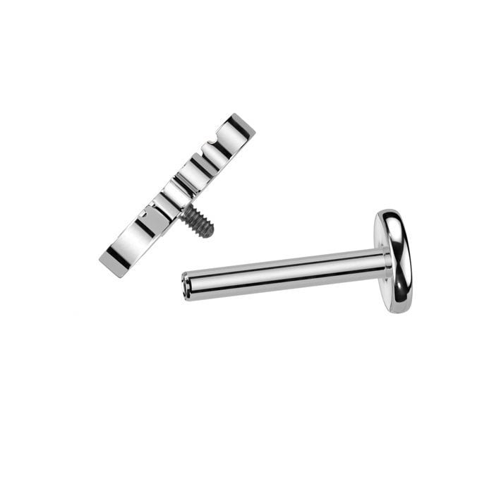 Titan Labret Stecker Fledermaus – Innengewinde