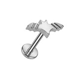 Titan Labret Stecker Fledermaus – Innengewinde