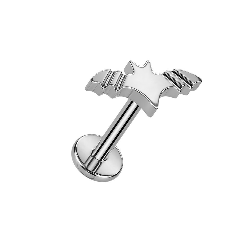 Titan Labret Stecker Fledermaus – Innengewinde