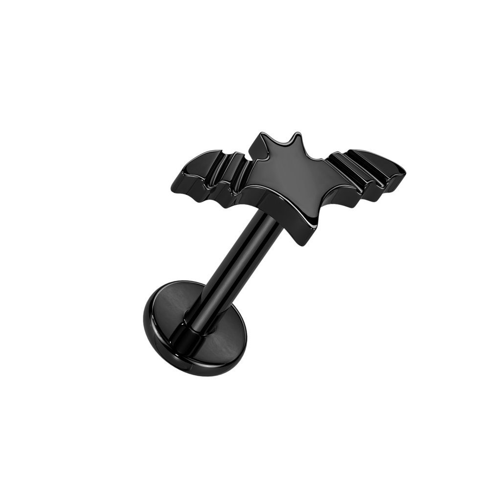 Titan Labret Stecker Fledermaus – Innengewinde
