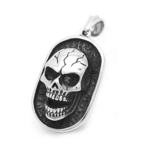 Skull Totenkopfanhänger für Biker