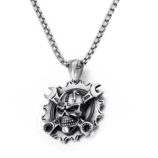 Cooler Totenkopfanhänger