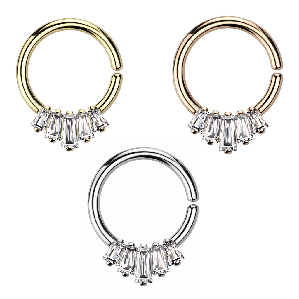 Septum Ring biegbar - 3 Farben