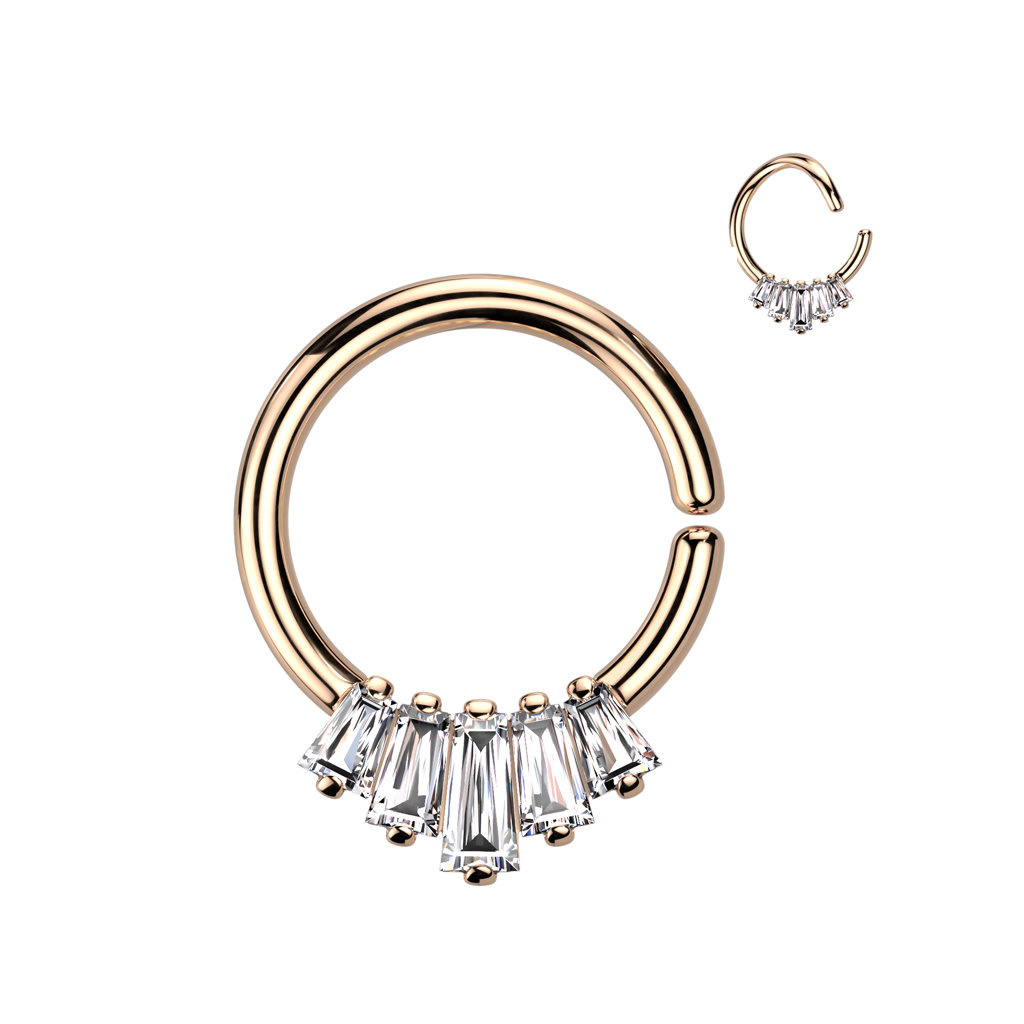 Septum Ring biegbar - 3 Farben