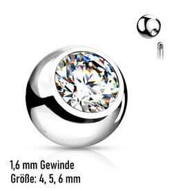 Bauchnabelpiercing Kugel