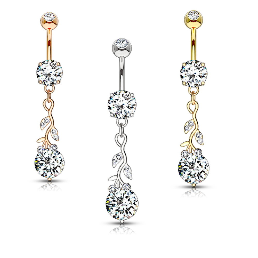 Bauchnabelpiercing  Blume