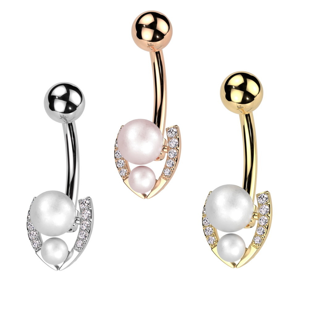 Bauchnabelpiercing  Perle