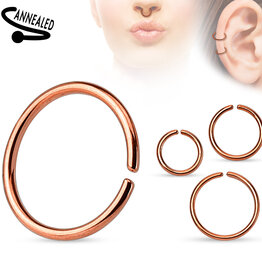 1mm Nasenring rosegold