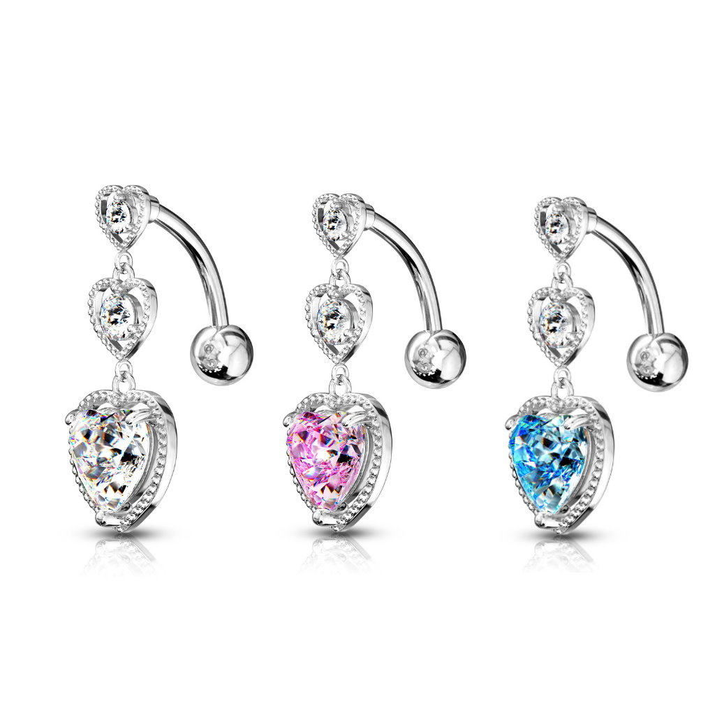 Reverse Bauchnabelpiercing