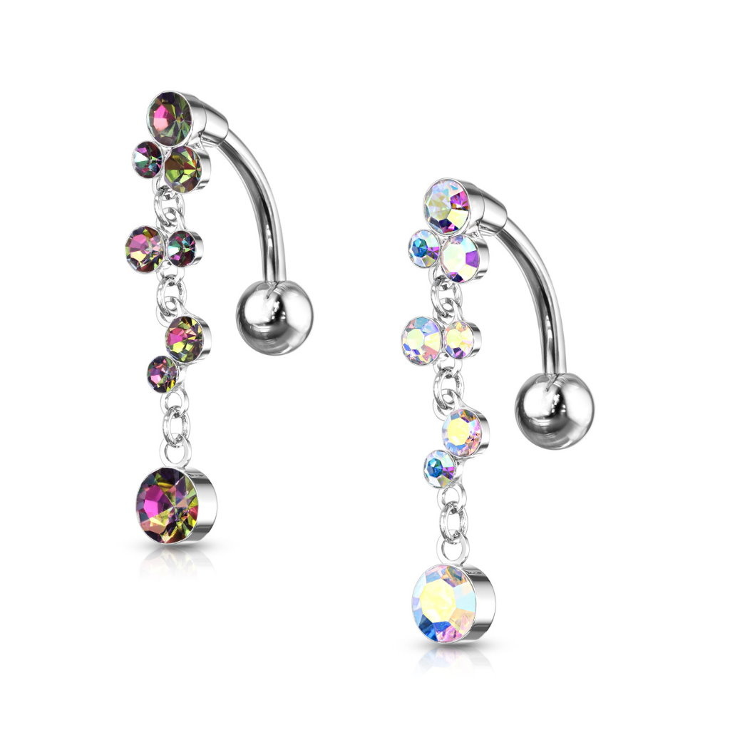 Reverse Bauchnabelpiercing