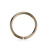 0,8 mm Titan Piercingring biegbar