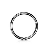 0,8 mm Titan Piercingring biegbar