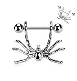 1,6 mm Nippelpiercing Spinne