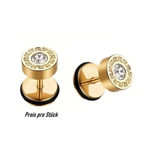 Fake Plugs Gold