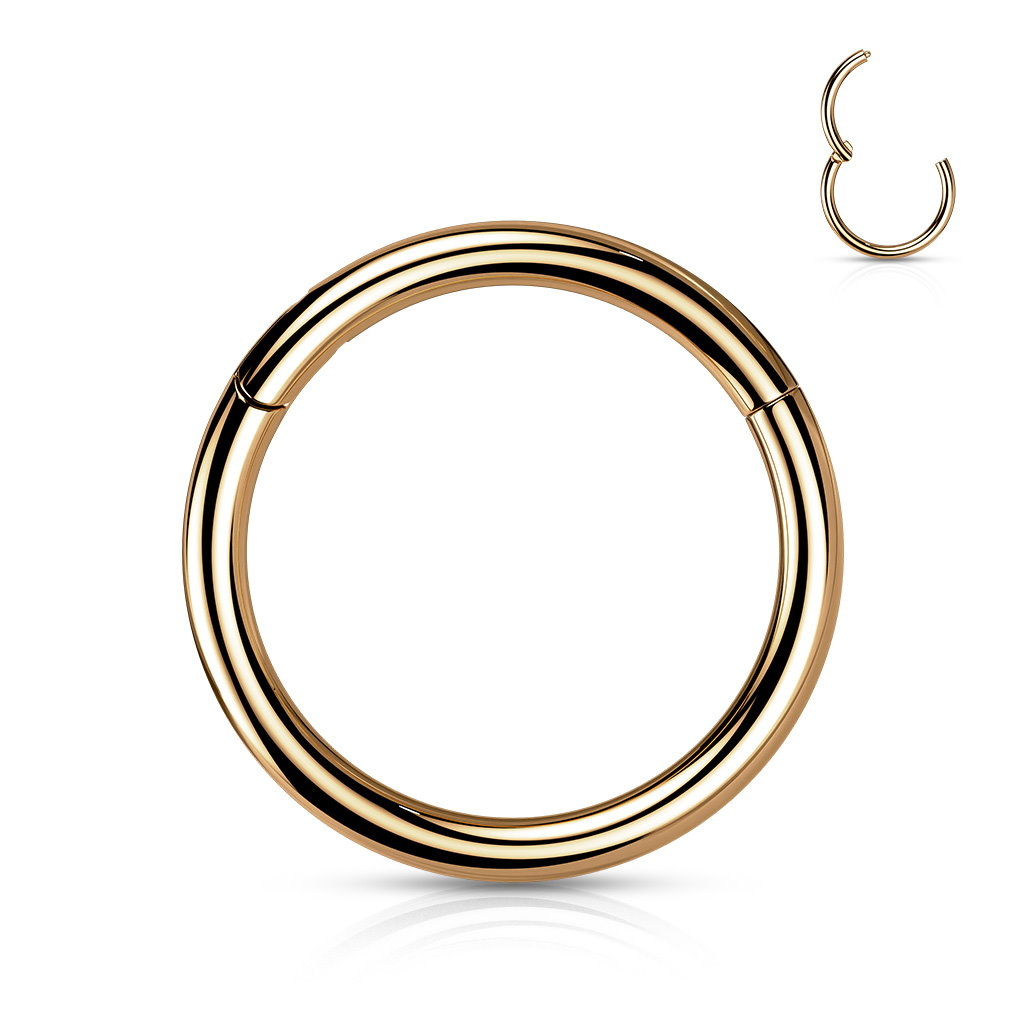 1,2 mm Segmentring Roségold