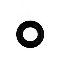 Schwarzer Acryl Segmentring – Kunststoff | 3, 4, 5 oder 6 mm Ringstärke