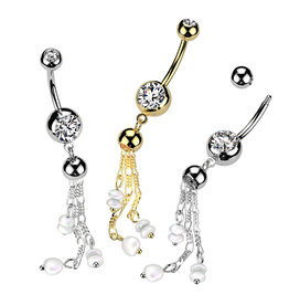 Bauchnabelpiercing  Perle