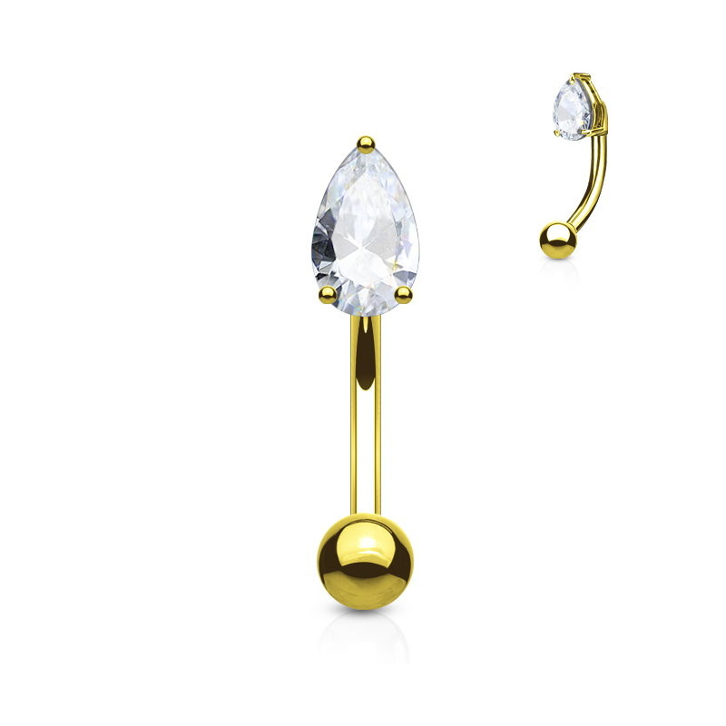 Piercing Stecker Gold