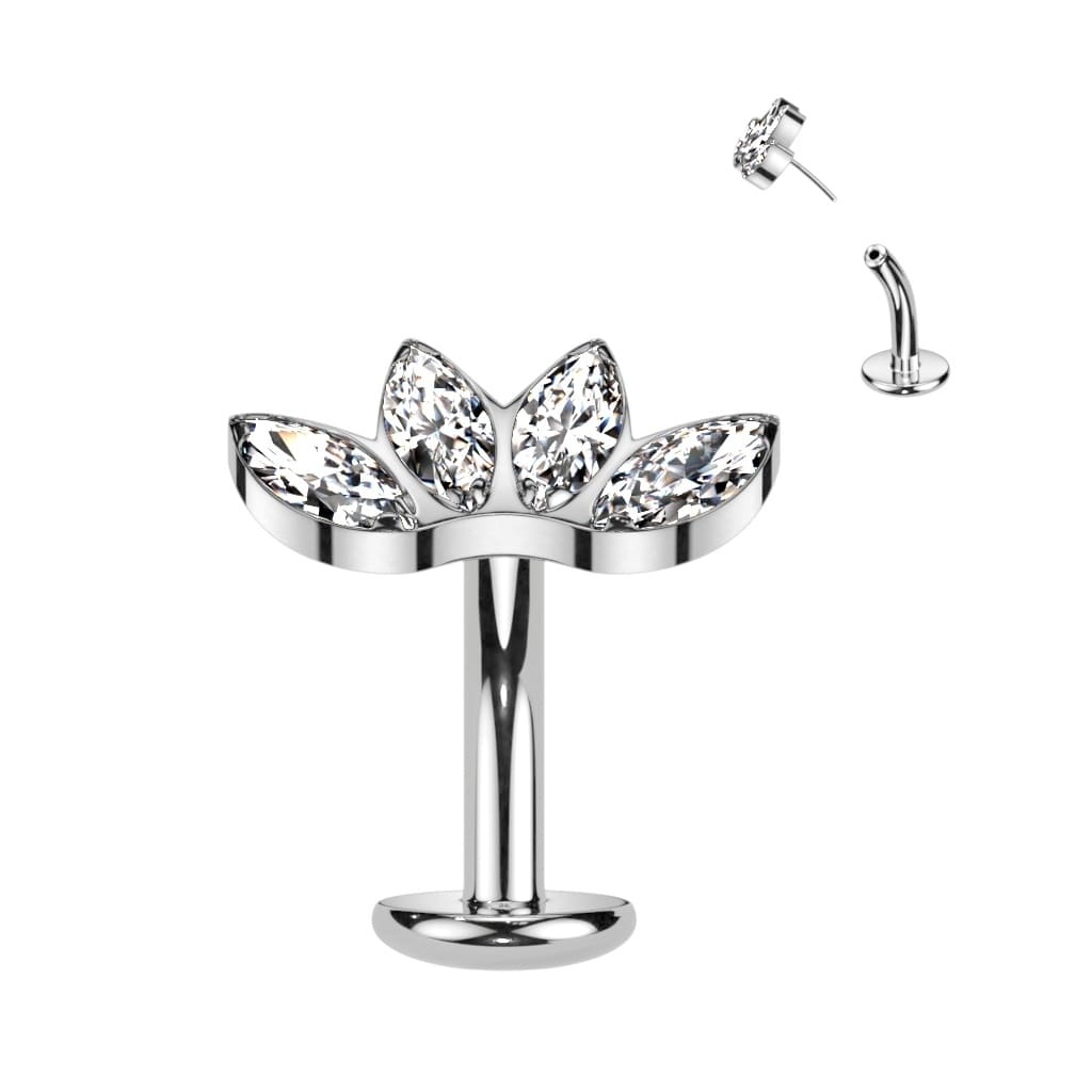 Umgedrehtes Bauchpiercing